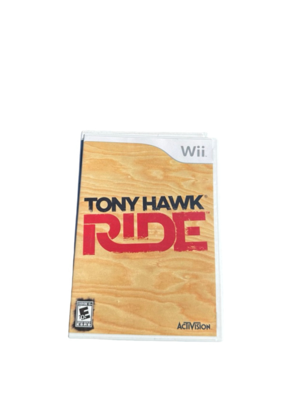 Activision Tony Hawk Ride Wii Video Game One Size Brown Red